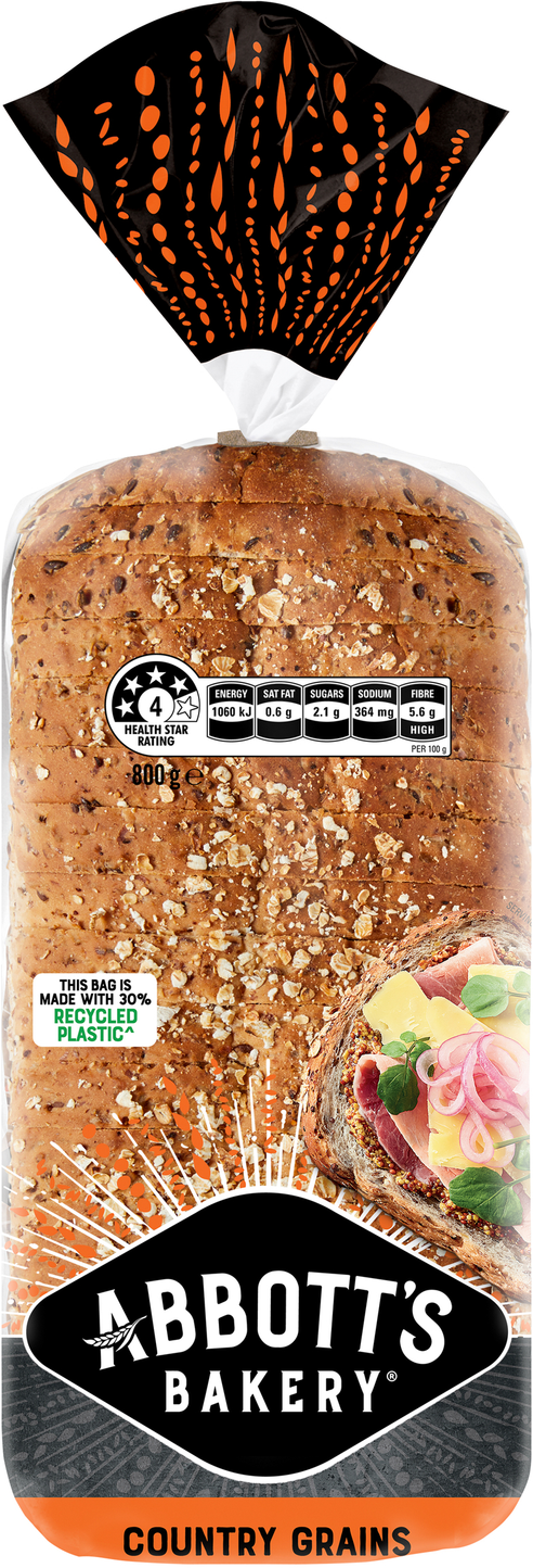 Abbott's Bakery Grain Breads 2 ct (850 g)