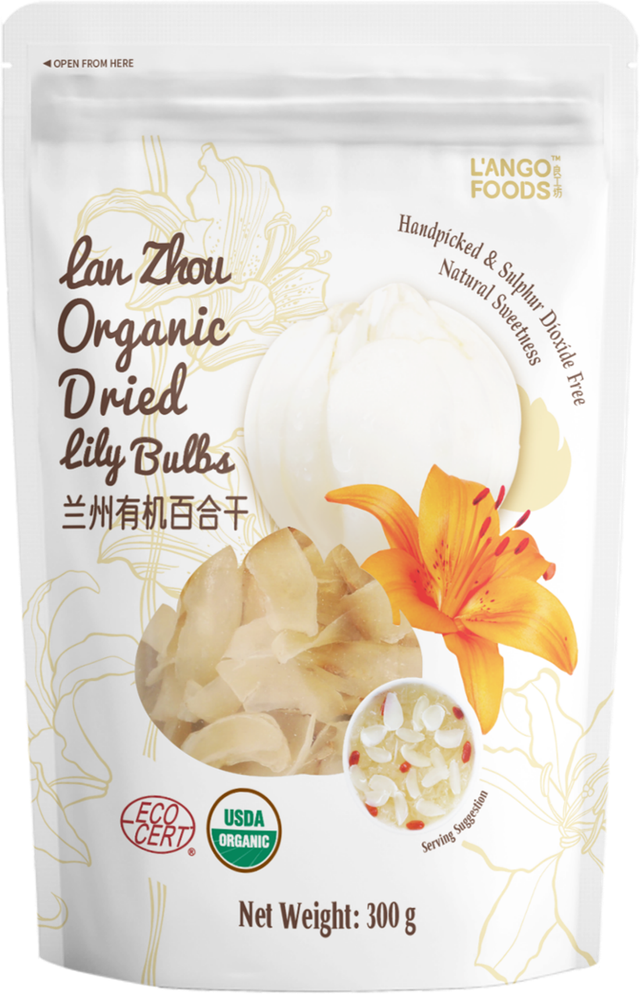 L'Ango Organic Dried Lily Bulbs (300 g)