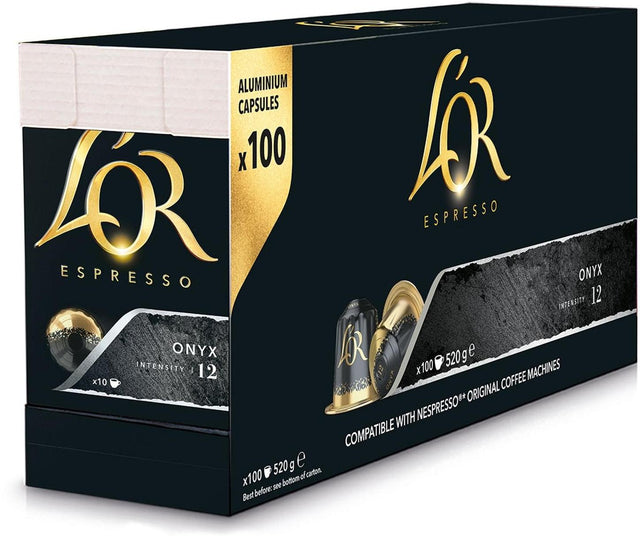 L'or Espresso Onyx Coffee Capsules (100 pk)