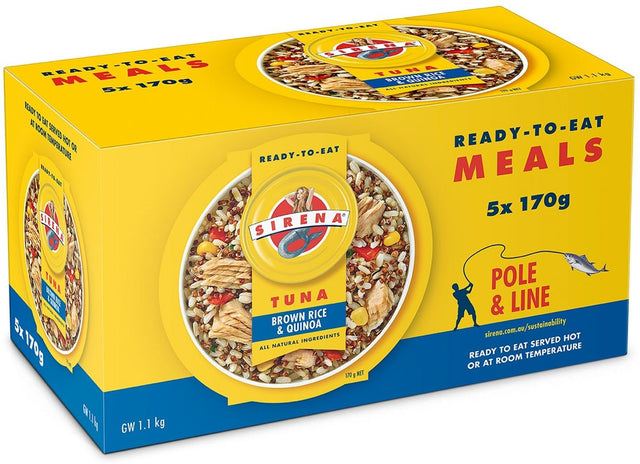 Sirena Brown Rice & Quinoa Tuna (170 g x 5 pk)