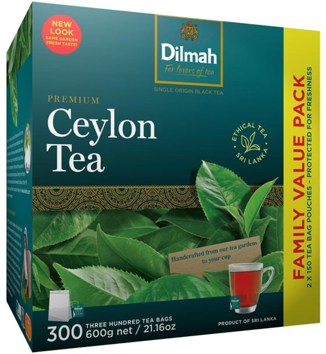 Dilmah Premium Ceylon Tea Bags (600 g)