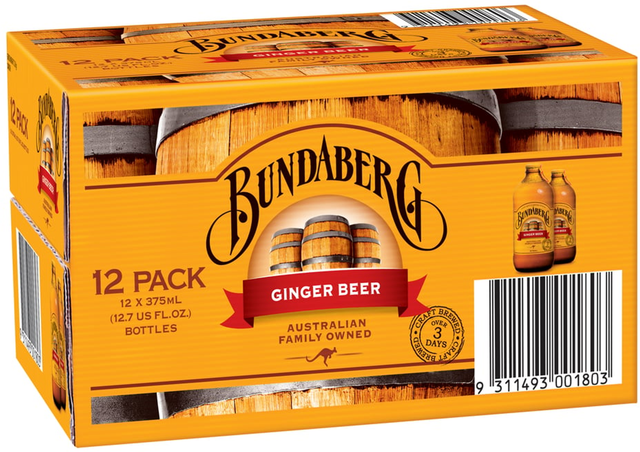 Bundaberg Ginger Beer (375ml x 12pk)