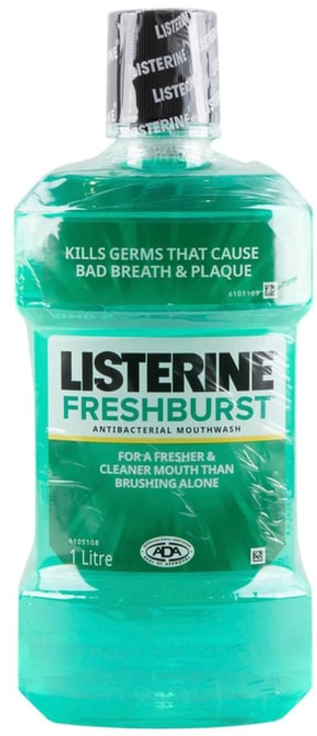 Listerine Freshburst Mouthwash (1 L x 3 pk)