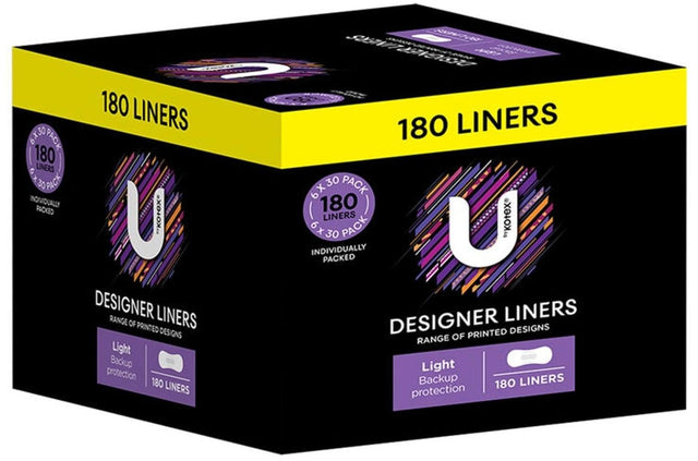 U By Kotex Designer Liners (180 pk)