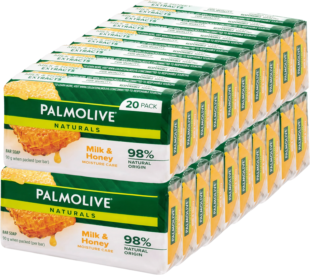 Palmolive Milk & Honey Bar Soap (90 g x 20 pk)