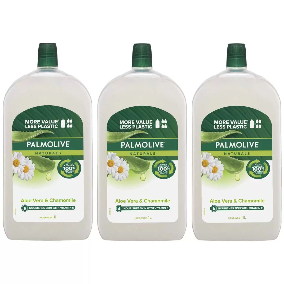 Palmolive Liquid Hand Wash Soap 3 x 1L