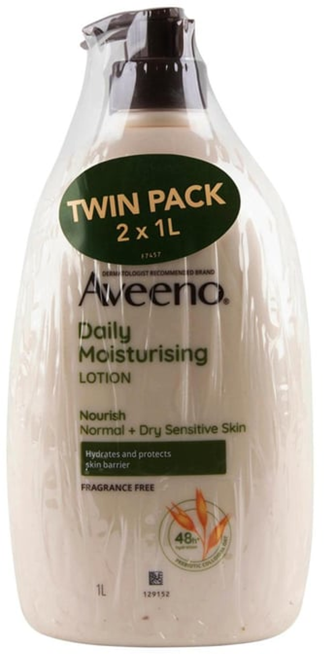 Aveeno Daily Moisturizing Lotion (1 L X 2 pk)