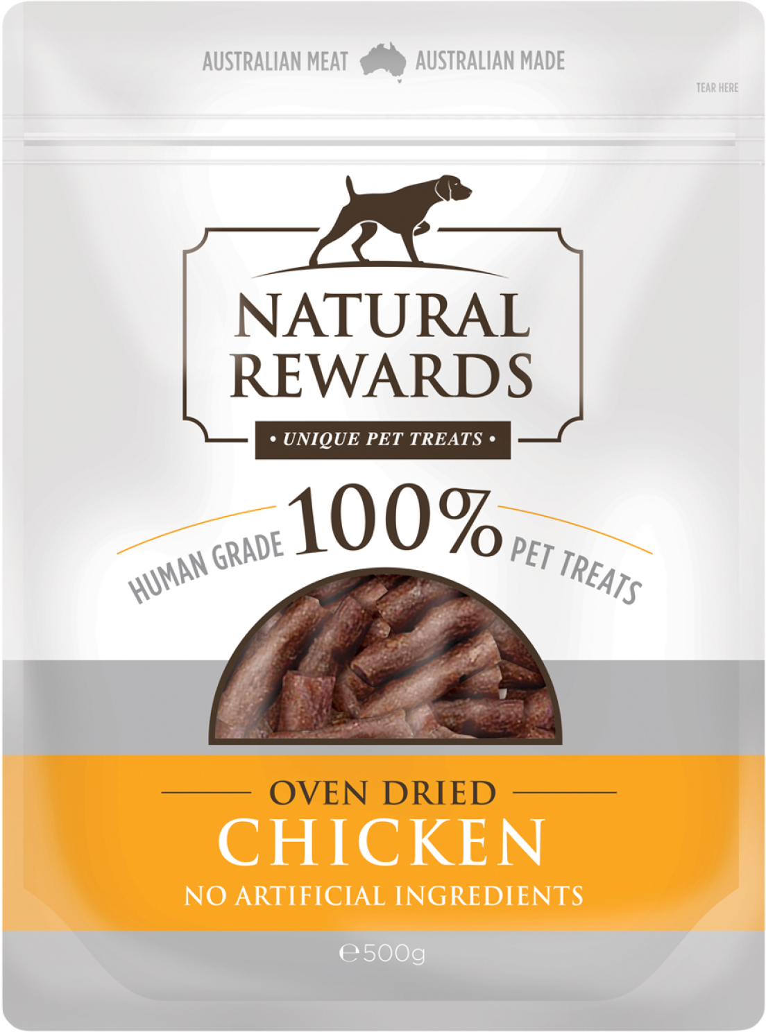 Natural Rewards Chicken Pet Treats (500 g)