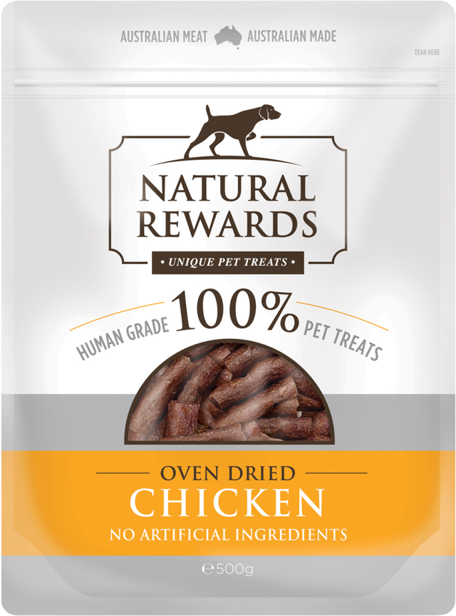 Natural Rewards Chicken Pet Treats (500 g)