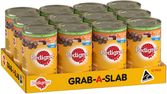 Pedigree Dog Food 5 Meats (1.2 kg x 12 pk)