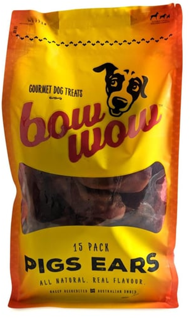 Bow Wow Pig Ears (15 pk)