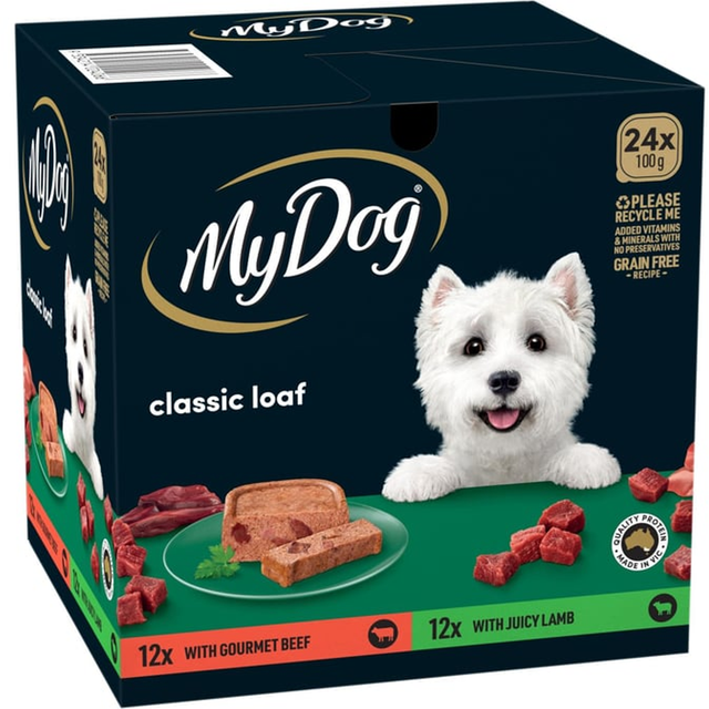 My Dog Beef & Lamb Wet Dog Food (100 g x 24 pk)