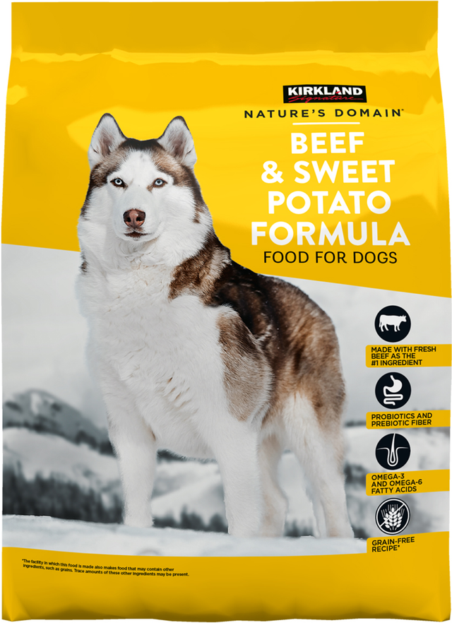 Kirkland Signature Nature's Domain Beef & Sweet Potato Dog Food (15.87 kg)