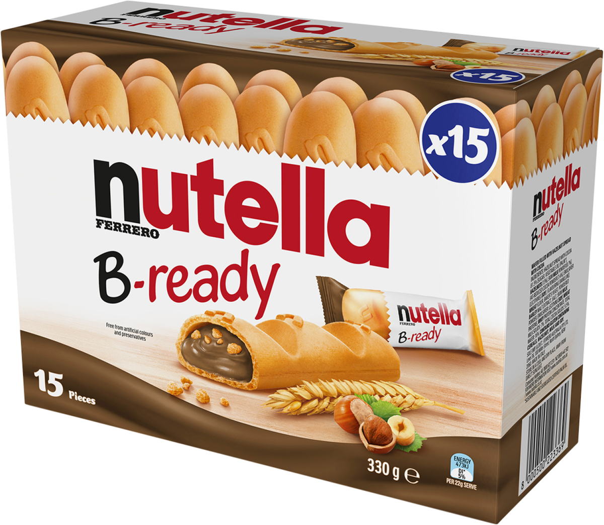 Nutella B-Ready (22 g x 15 pk)