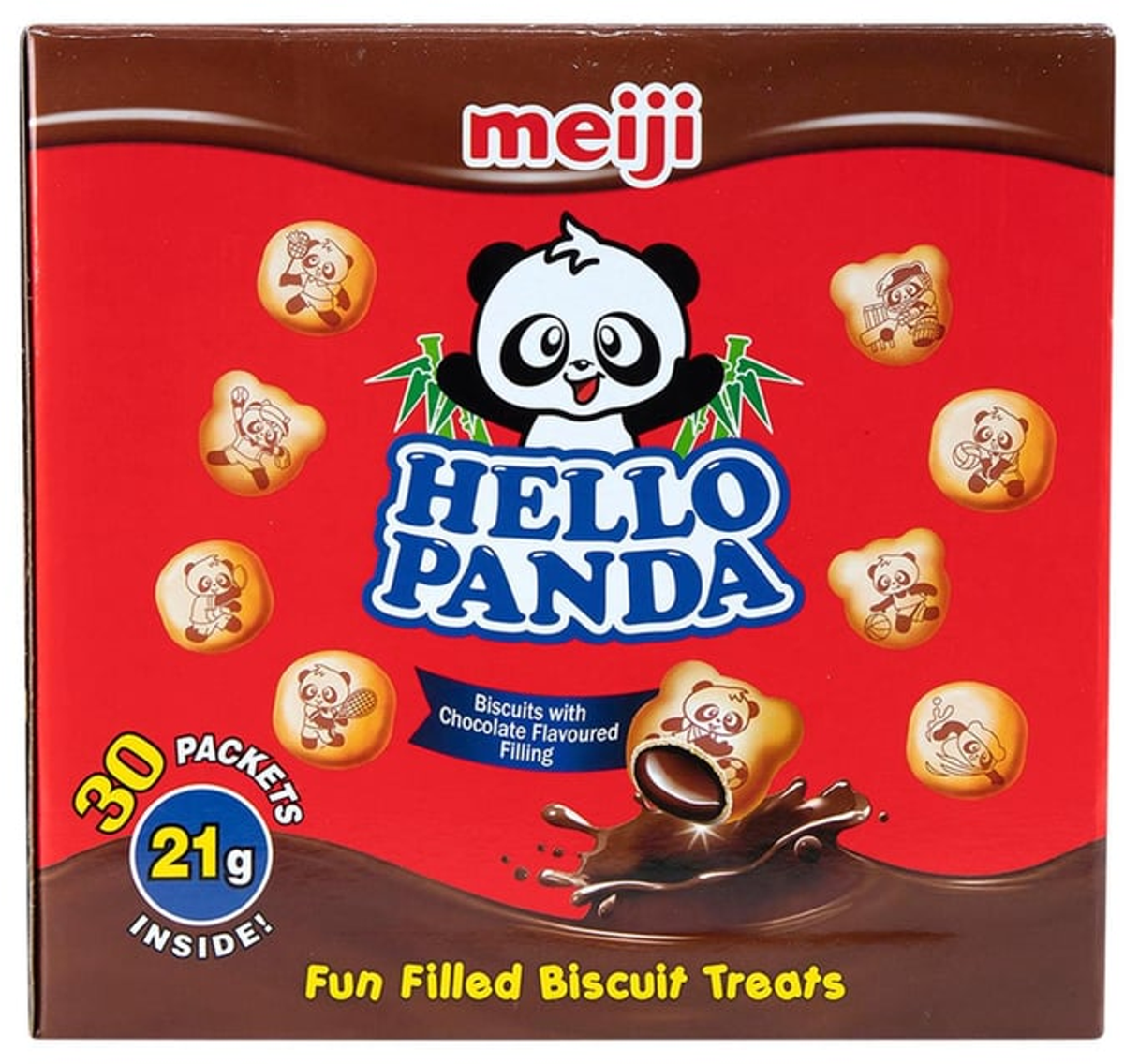 Meiji Hello Panda Biscuits (21g x 30)