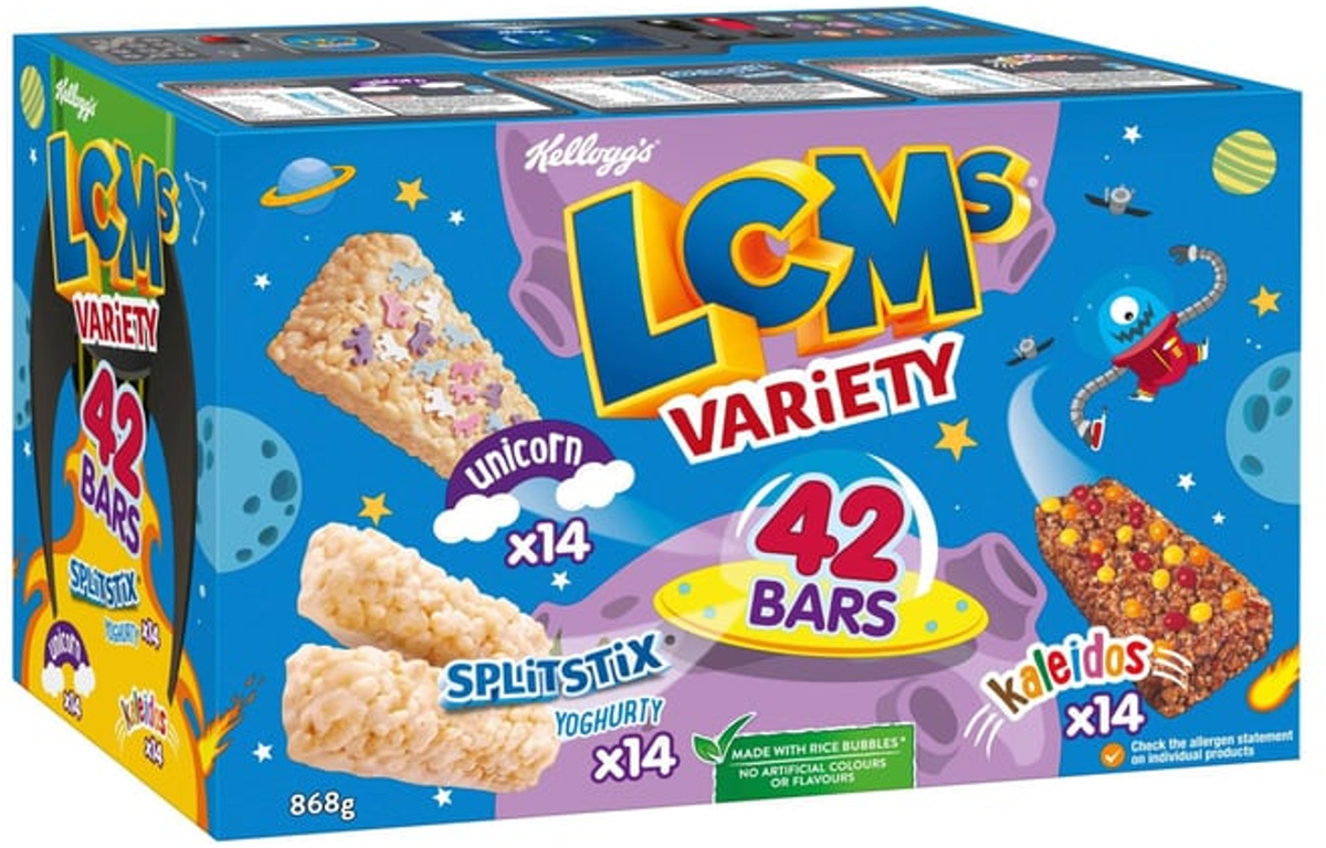 Kellogg's LCMs Bars Variety Pack (20 g x 42 pk)