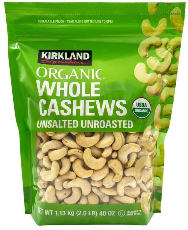 Kirkland Signature Organic Cashews (1.13 kg)