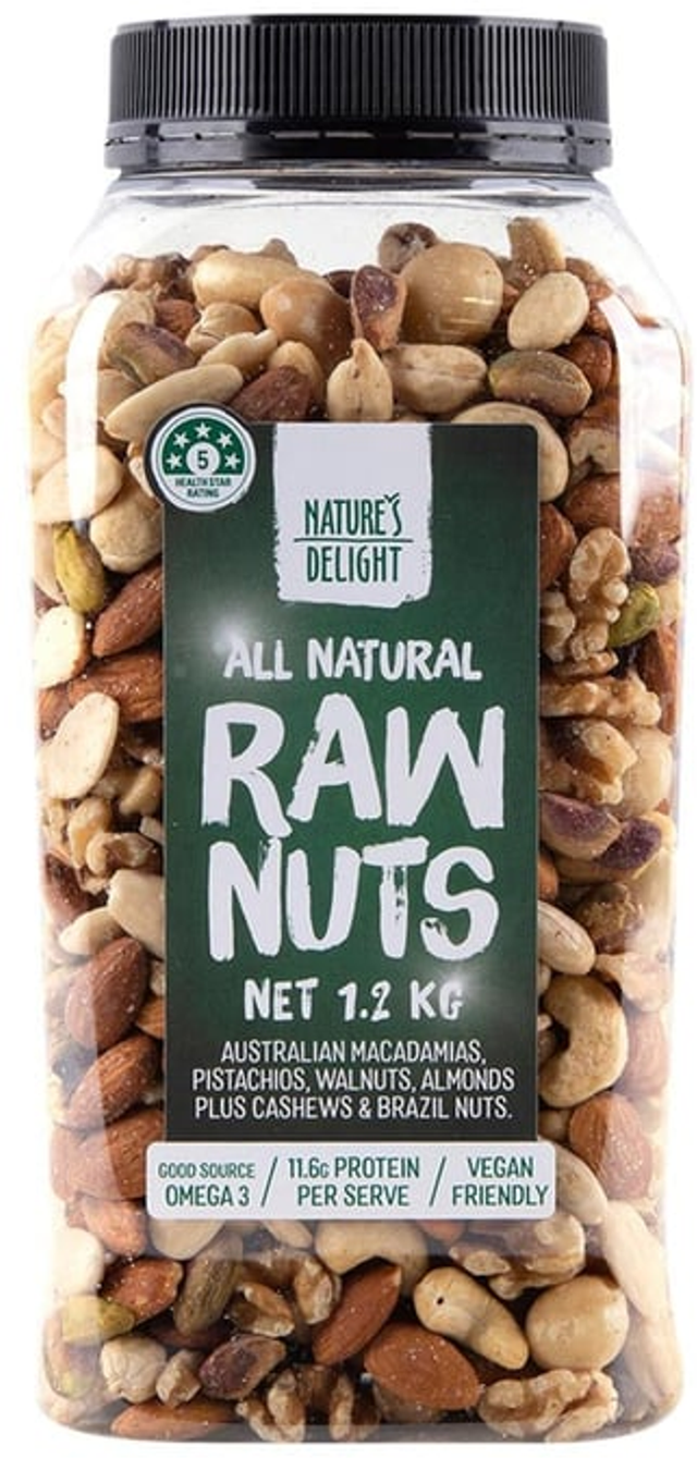 Nature's Delight All Natural Raw Nut Mix (1.2 kg)