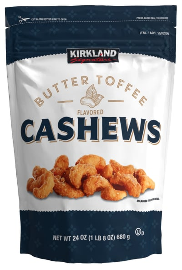 Kirkland Signature Butter Toffee Cashews (680 g)