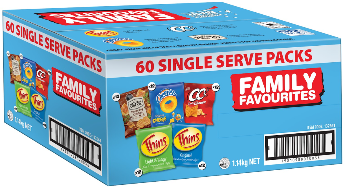 Family Favourites Chip Variety Pack (1 ea)