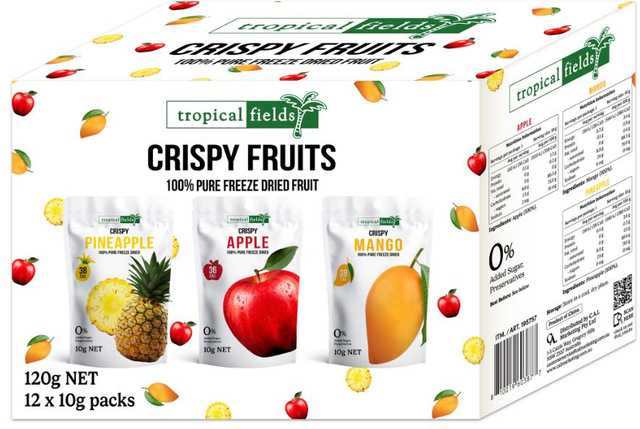 Tropical Fields Crispy Fruit (10 g x 12 pk)