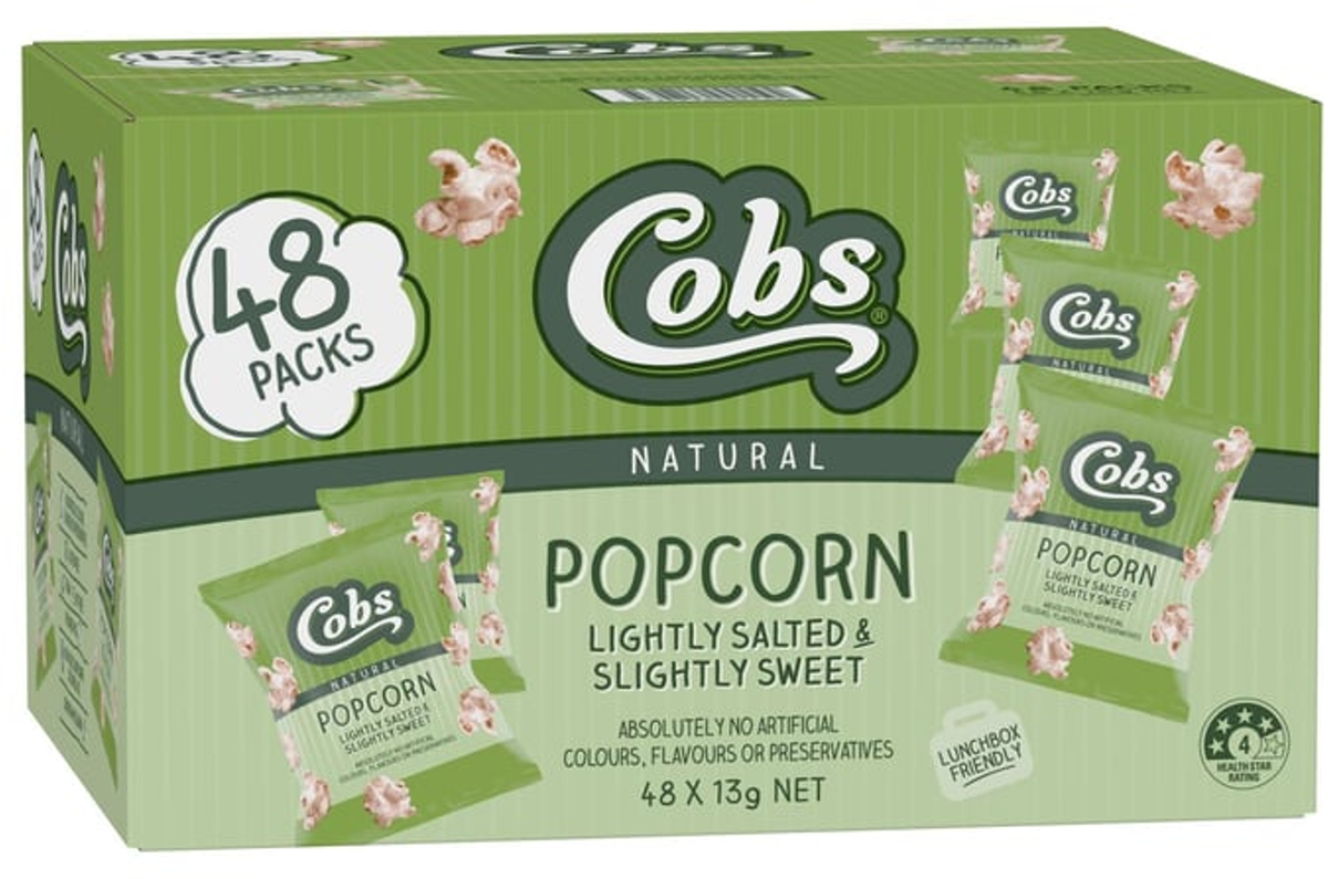 Cobs Lightly Salted & Sweet Popcorn (1.69 oz x 13 ct)