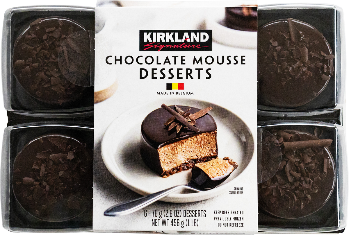 Kirkland Signature Chocolate Mousse Desserts (76 g x 6 pk)