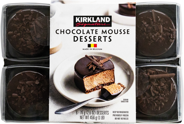 Kirkland Signature Chocolate Mousse Desserts (76 g x 6 pk)