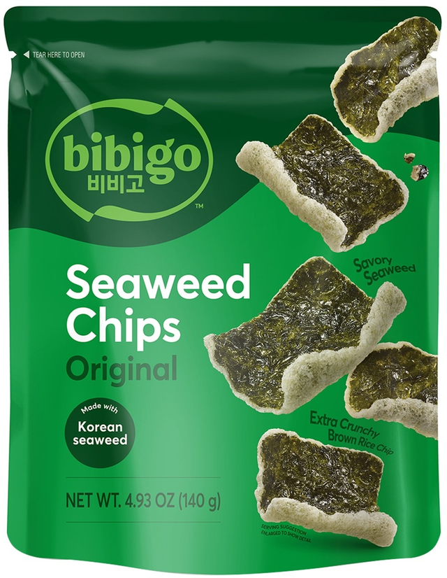 Bibigo Seaweed Chips Original (140 g)