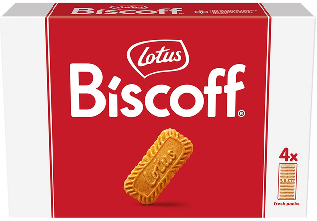 Lotus Biscoff Cookies (250 g x 4 pk)