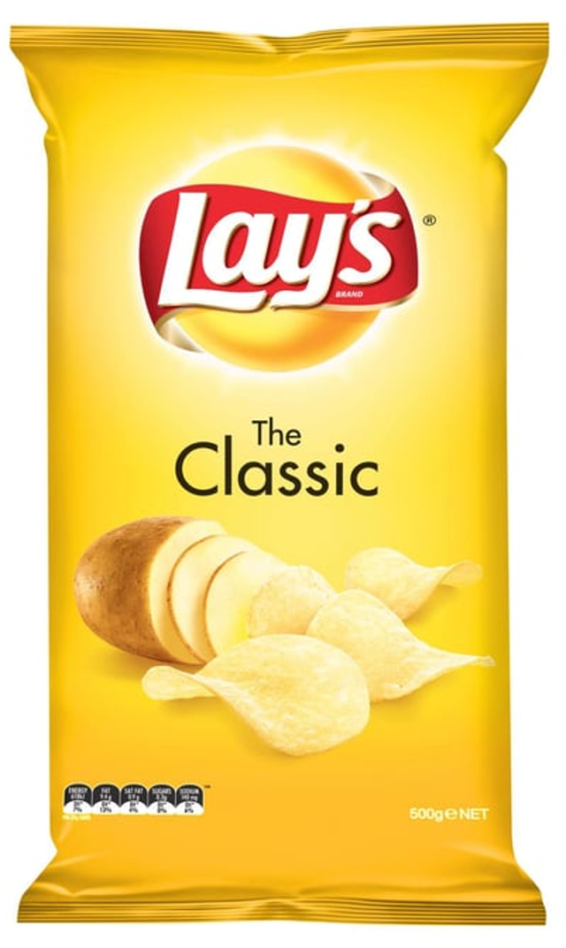 Lay's Classic Potato Chips (550 g)