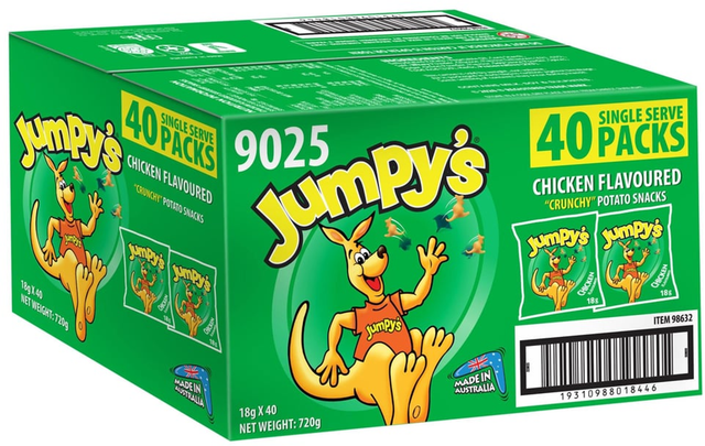 Jumpy's Chicken Potato Snacks (18 g x 40 pk)