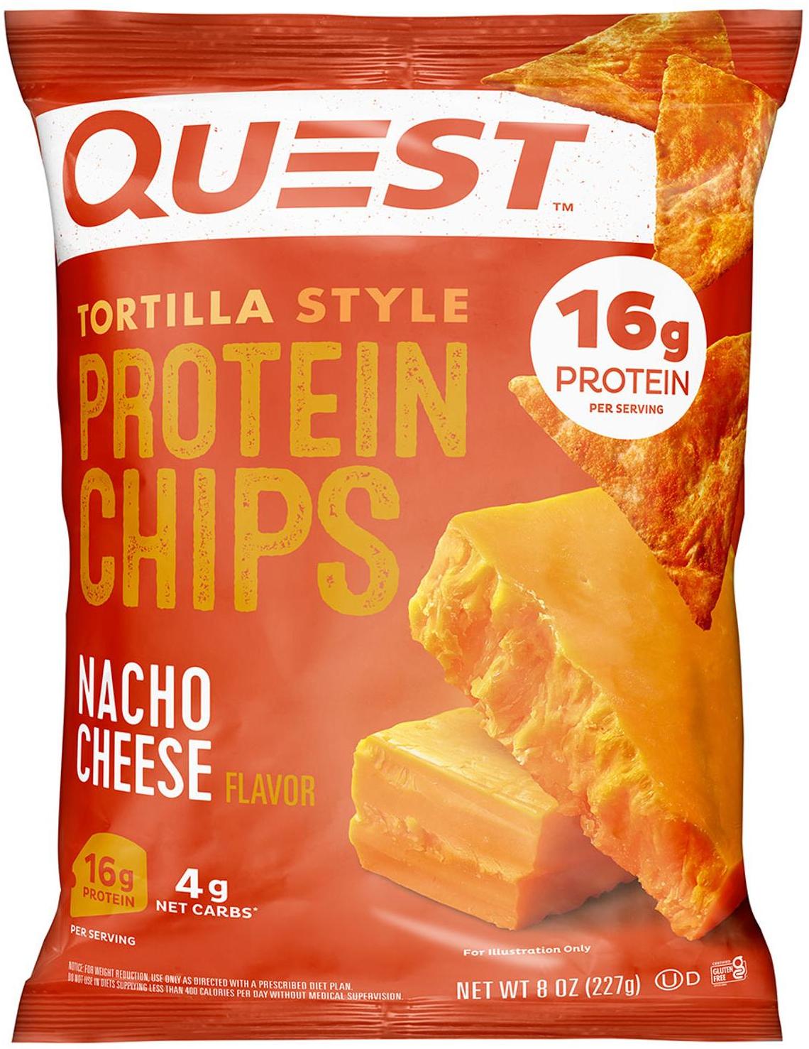 Quest Nutrition Nacho Cheese Protein Chips (227 g)