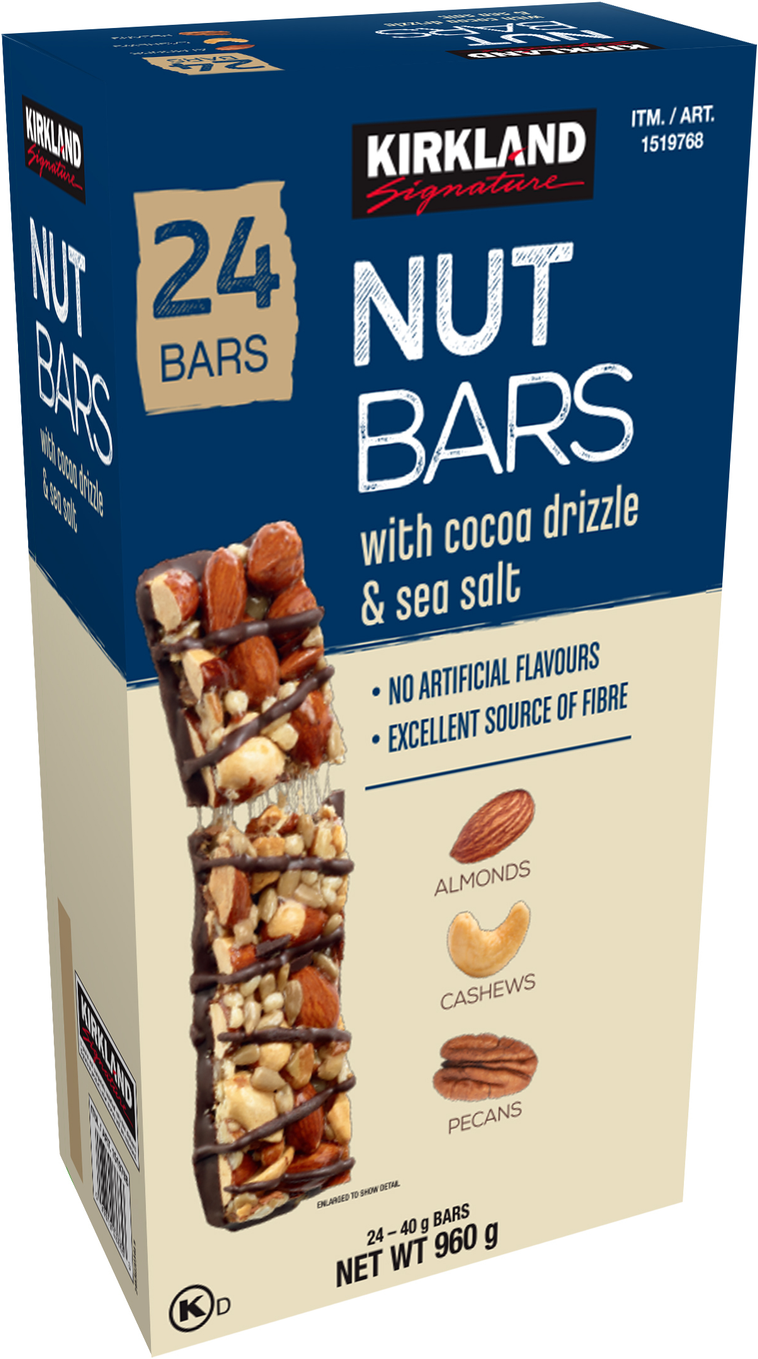 Kirkland Signature Nut Bars (40 g x 24 pk)