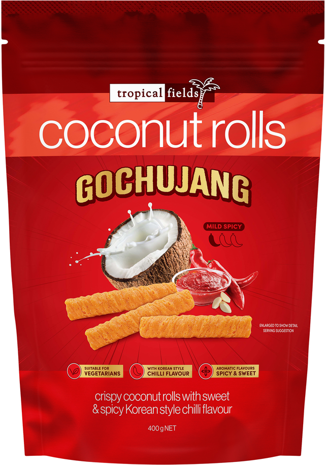 Tropical Fields Coconut Rolls Gochujang (400 g)