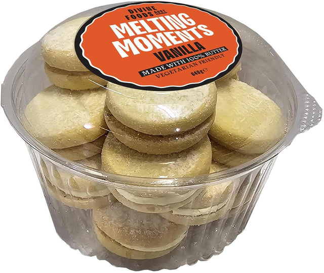 Divine Foods Australia Melting Moments Snack (640 g)