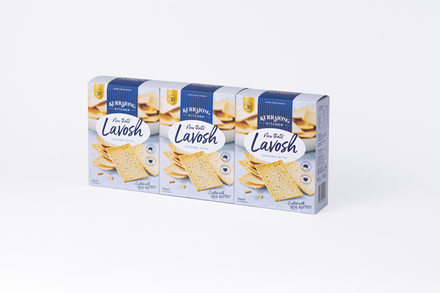 Kurrajong Kitchen Lavosh Original Bite (145 g x 3 pk)