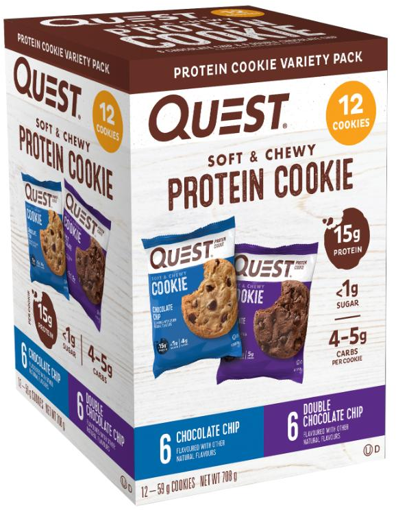 Quest Nutrition Protein Cookies (59 g x 12 ct)