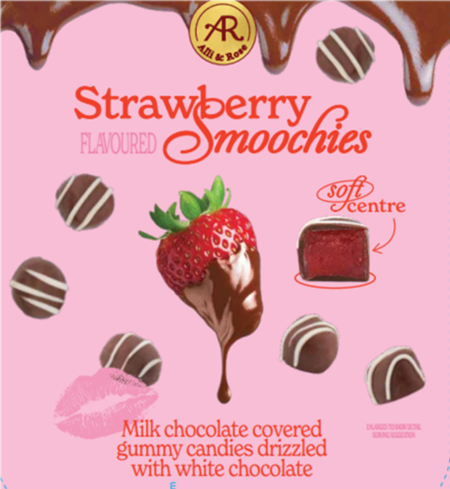 Alli & Rose Strawberry Smoochies (450 g)