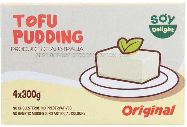 Soy Delight Original Tofu Pudding (300 g x 4 pk)