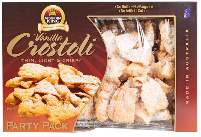 Crostoli King Vanilla Crosto Party Pack (500 g)