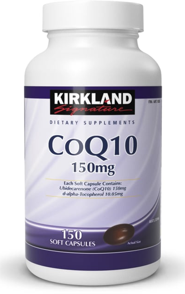 Kirkland Signature CoQ10 150mg Soft capsules (150 pk)