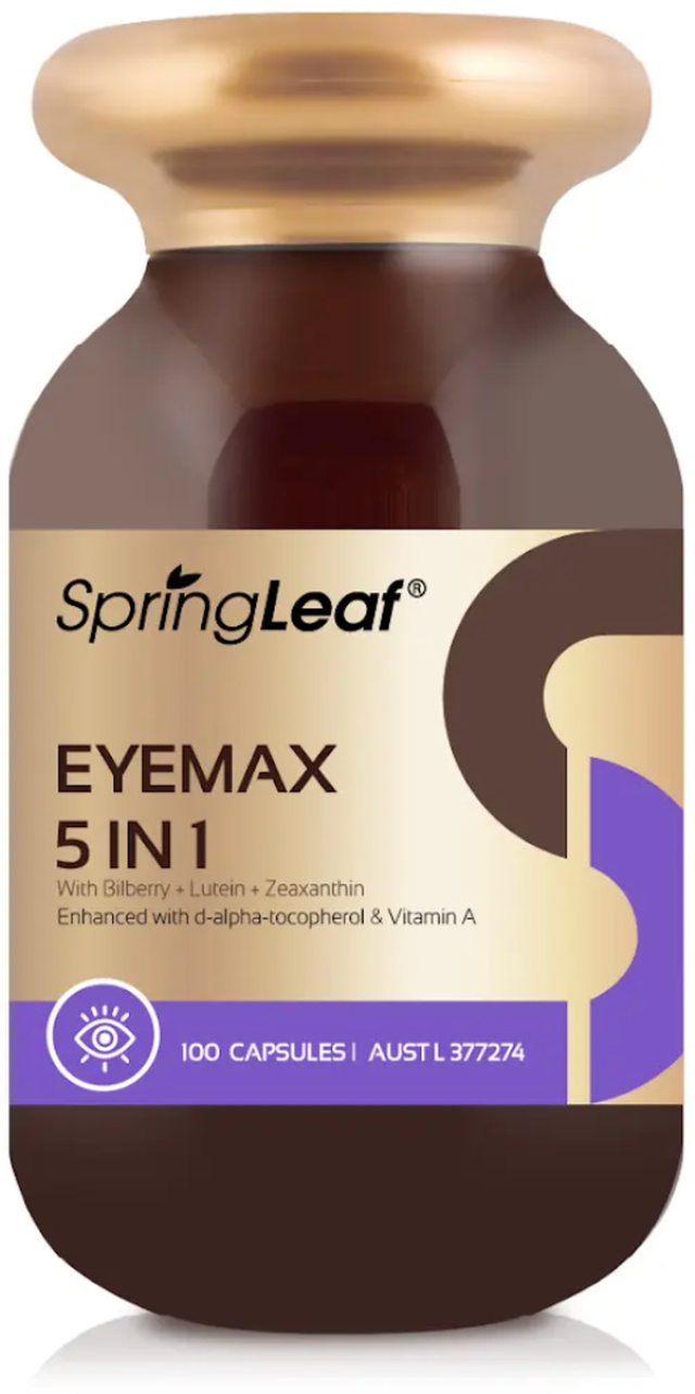 Springleaf Eyemax 5 in 1 Capsules (100 pk)
