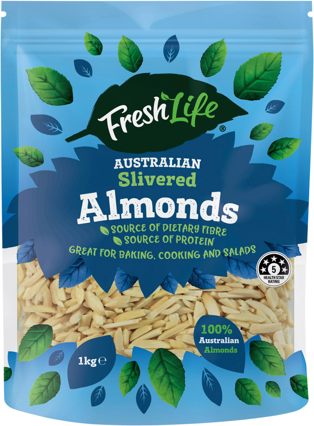 Freshlife Slivered Almonds (1 kg)