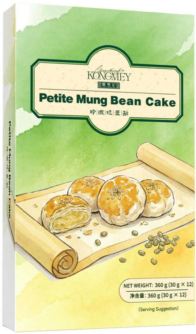 Kongmey Petite Mung Bean Cake (30 g x 12 pk)