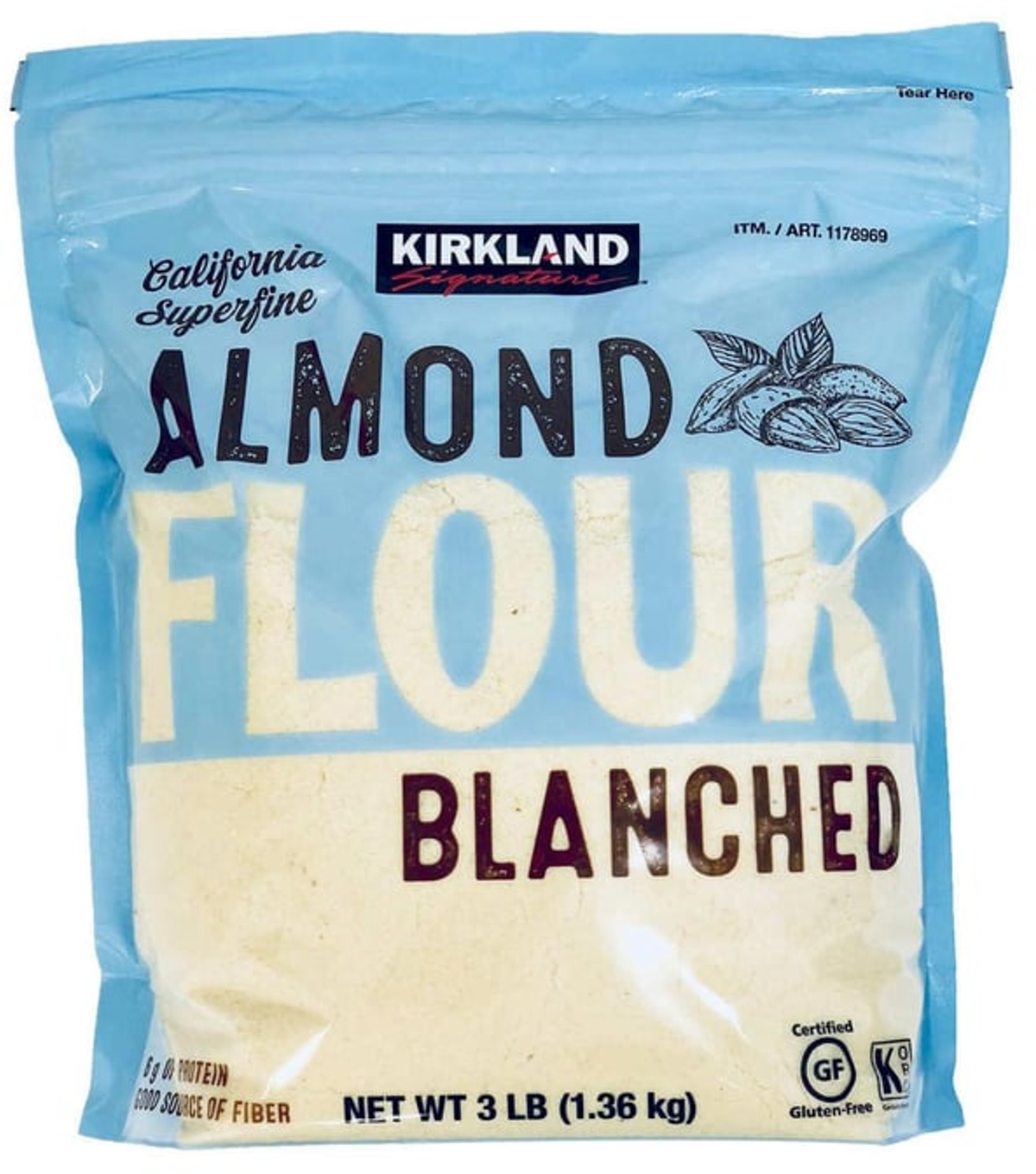Kirkland Signature Blanched Almond Flour (1.36 kg)