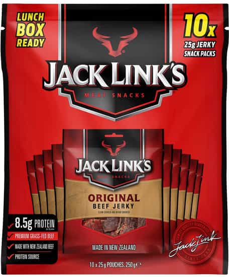 Jack Link's Original Beef Jerky Multipack (25 g x 10 pk)
