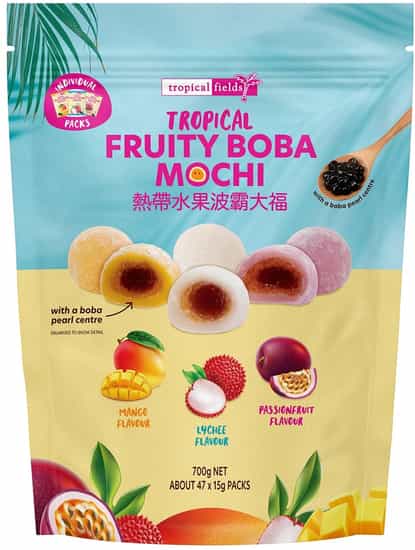 Tropical Fields Fruity Boba Mochi (700 g)