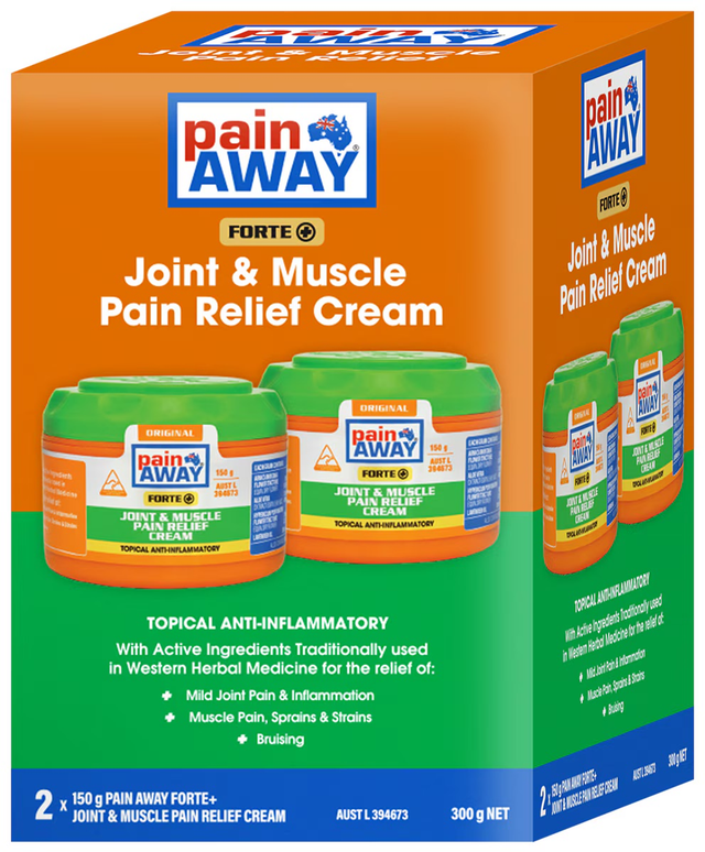 Pain Away Forte+ Joint & Muscle Cream (150 g x 2 pk)