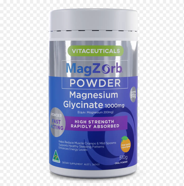 Vitaceuticals Magnesium Glycinate Magzorb Powder (510 g)